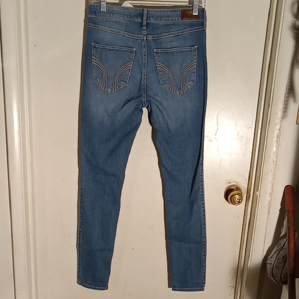 Women's Jeans Hollister 28-30 7 Regular High-rise Super Skinny Very Good Stretch